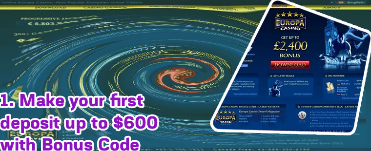 Europa casino latest bonus issue news